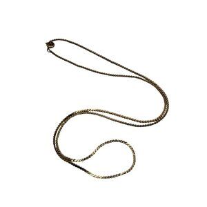 10K Gold Plated 24" Chain Necklace